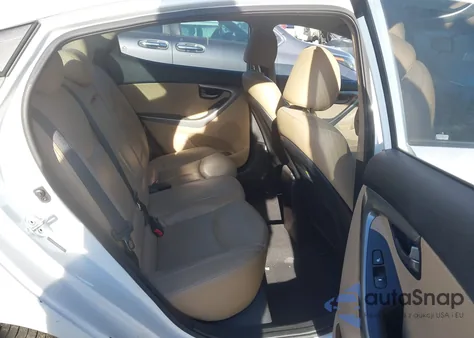 2013 Hyundai Elantra Limited z USA, uszkodzony, nr VIN 5NPDH4AE5DH384247